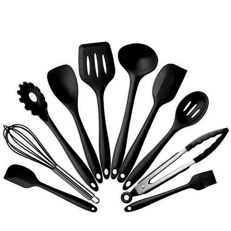 Set complet de ustensile de bucatarie din silicon
